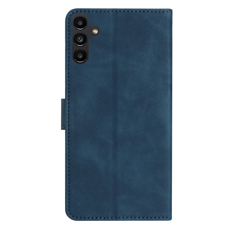 For Samsung Galaxy S25 5G Seven Butterflies Embossed Leather Phone Case