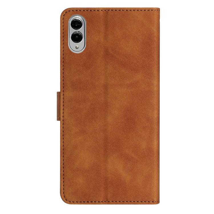 For Samsung Galaxy S25 Edge 5G Seven Butterflies Embossed Leather Phone Case