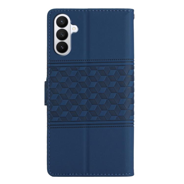 For Samsung Galaxy S26 5G Diamond Embossed Skin Feel Leather Phone Case