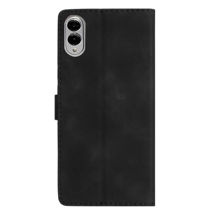 For Samsung Galaxy S25 Edge 5G Flower Butterfly Embossing Pattern Leather Phone Case