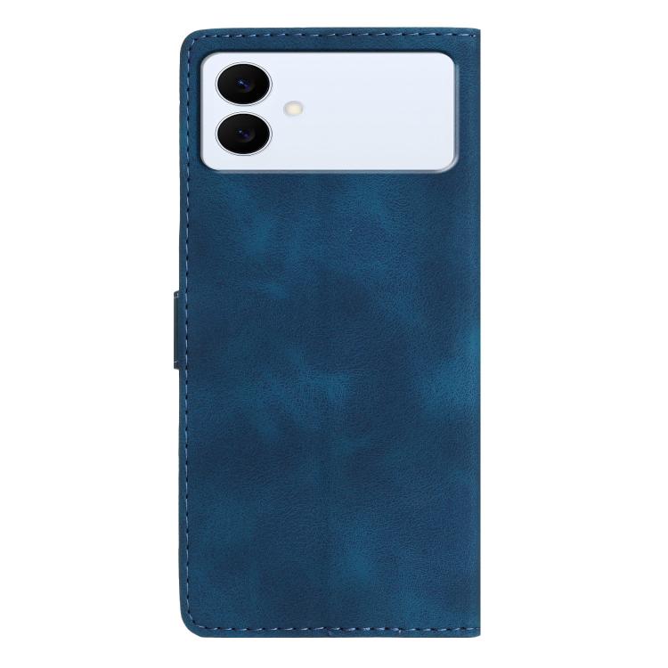 For Samsung Galaxy S26 Edge 5G Flower Butterfly Embossing Pattern Leather Phone Case