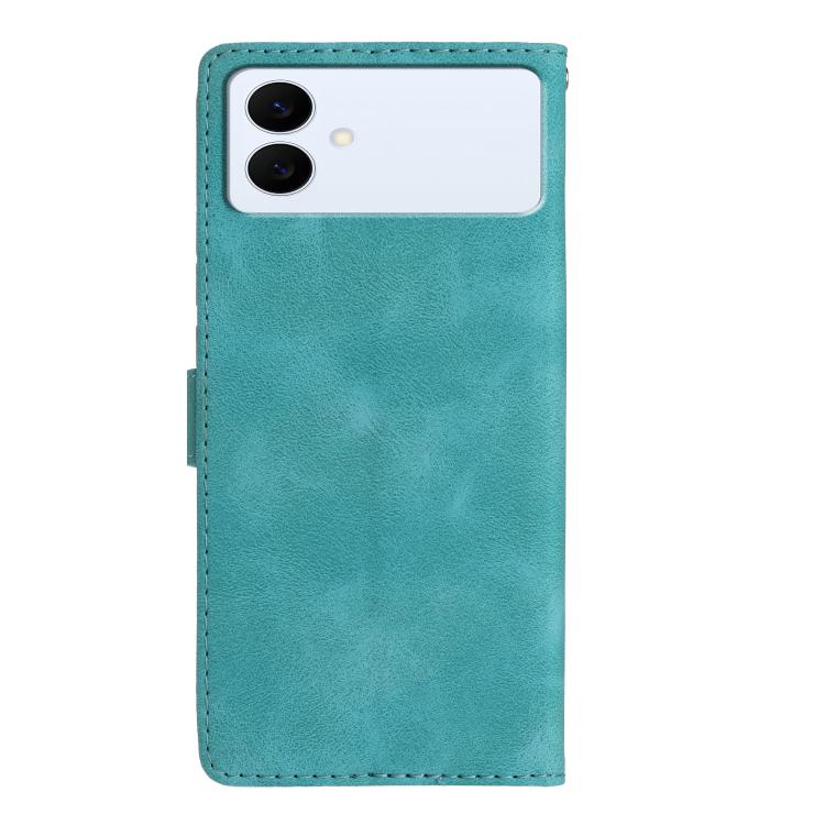 For Samsung Galaxy S26 Edge 5G Flower Butterfly Embossing Pattern Leather Phone Case