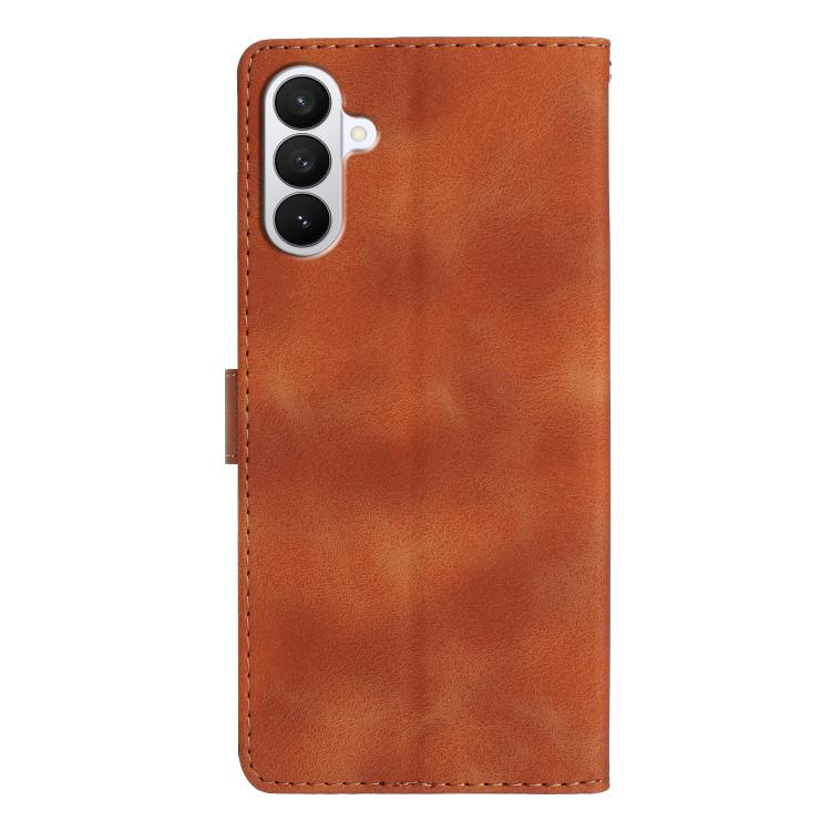For Samsung Galaxy S26 5G Flower Butterfly Embossing Pattern Leather Phone Case