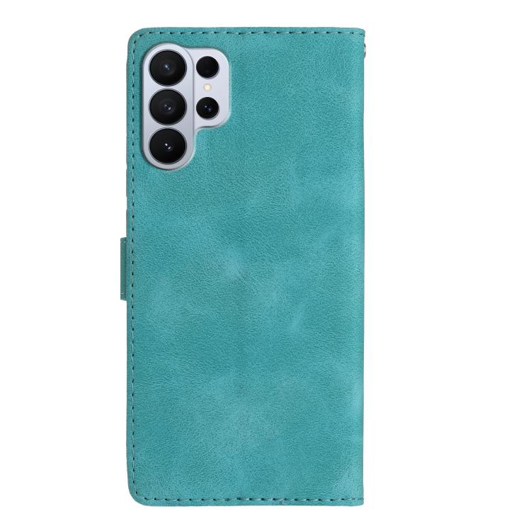 For Samsung Galaxy S26 Ultra 5G Flower Butterfly Embossing Pattern Leather Phone Case