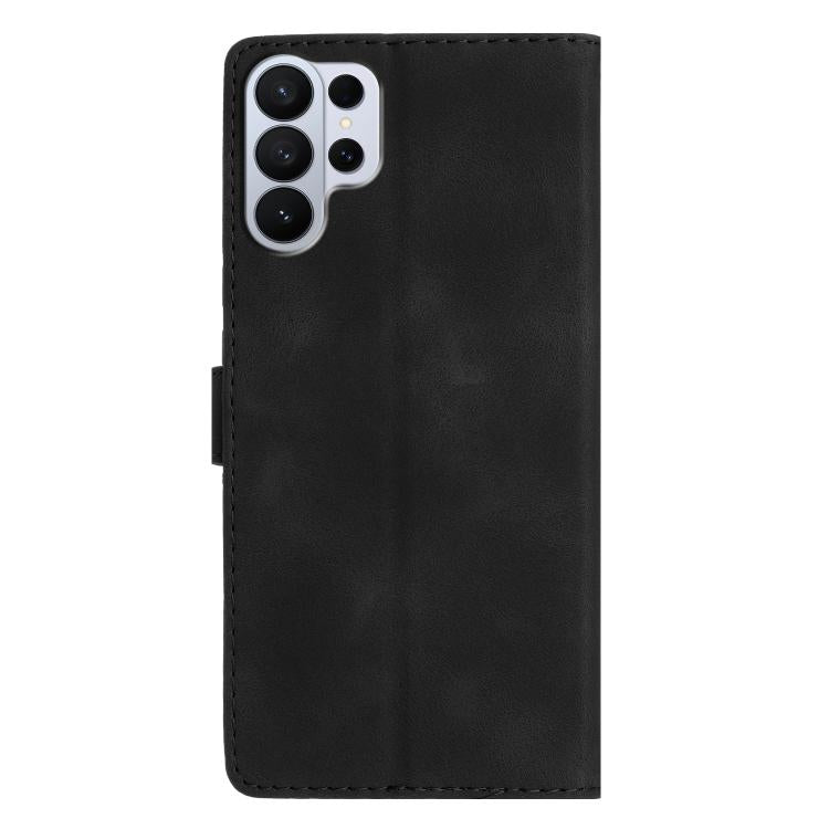 For Samsung Galaxy S26 Ultra 5G Flower Butterfly Embossing Pattern Leather Phone Case