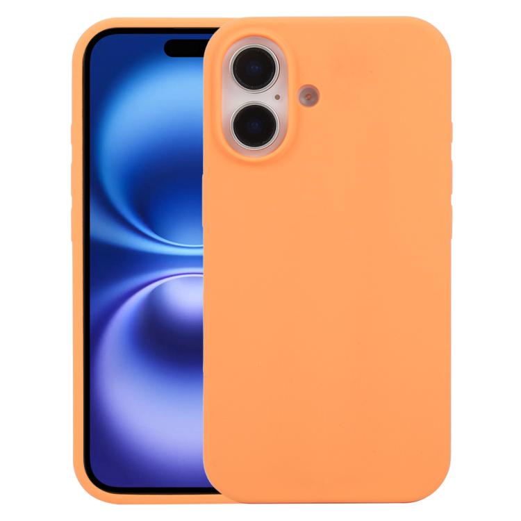 For iPhone 16 Liquid Silicone Phone Case