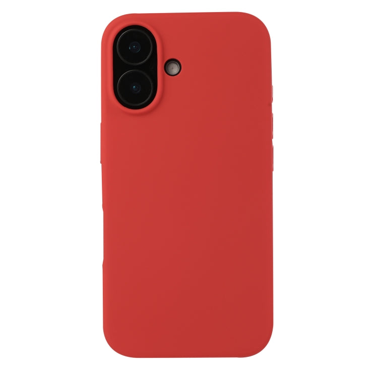 For iPhone 16 Liquid Silicone Phone Case