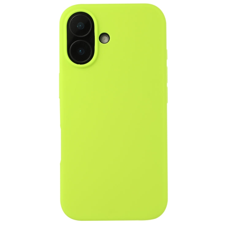 For iPhone 16 Liquid Silicone Phone Case