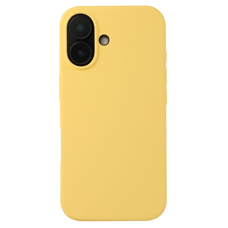 For iPhone 16 Plus Liquid Silicone Phone Case