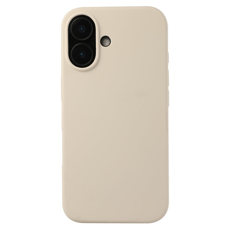 For iPhone 16 Plus Liquid Silicone Phone Case