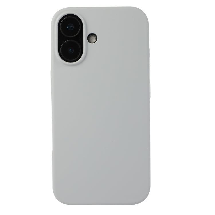 For iPhone 16 Plus Liquid Silicone Phone Case