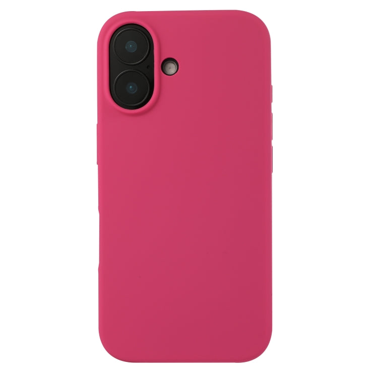 For iPhone 16 Plus Liquid Silicone Phone Case