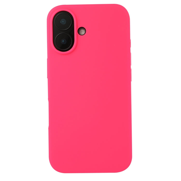 For iPhone 16 Plus Liquid Silicone Phone Case