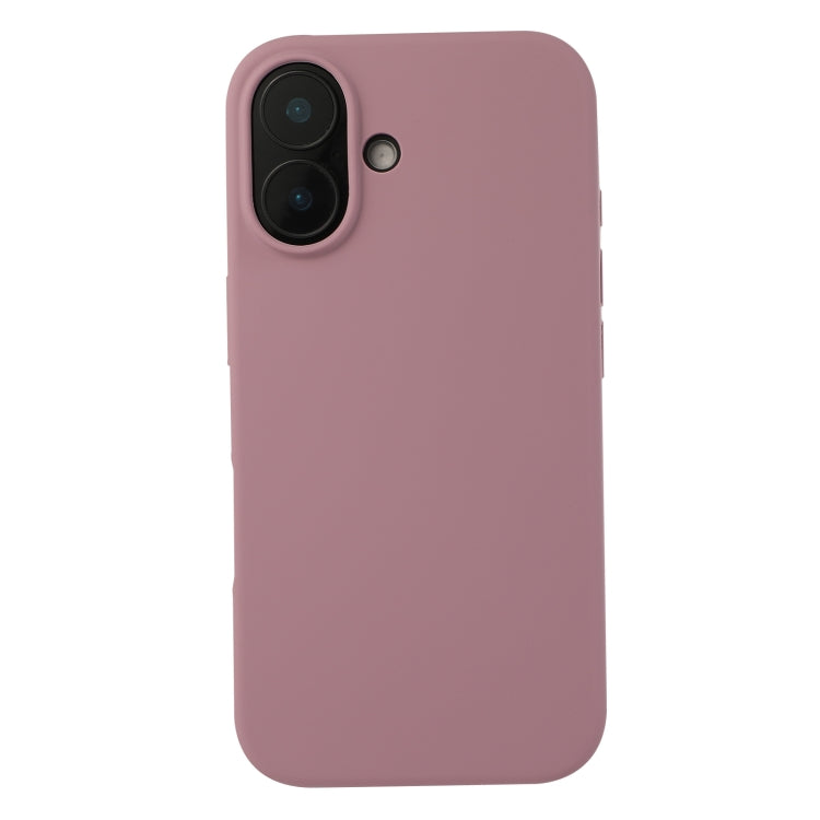 For iPhone 16 Plus Liquid Silicone Phone Case