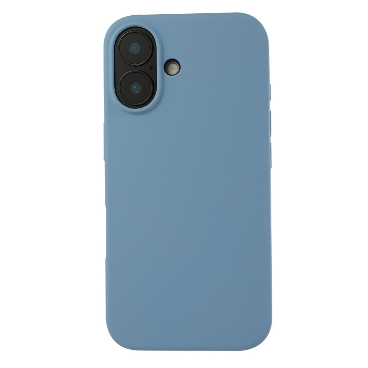 For iPhone 16 Plus Liquid Silicone Phone Case
