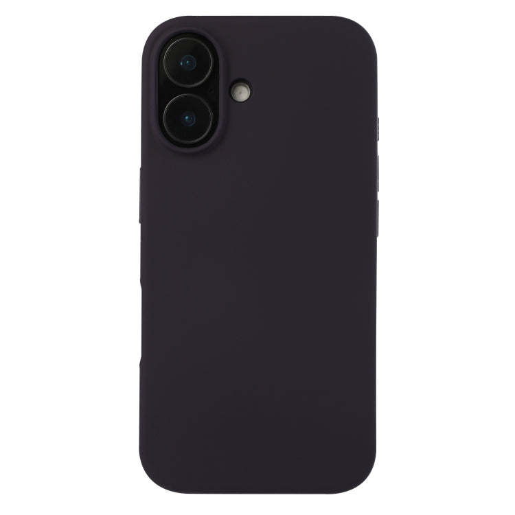 For iPhone 16 Plus Liquid Silicone Phone Case