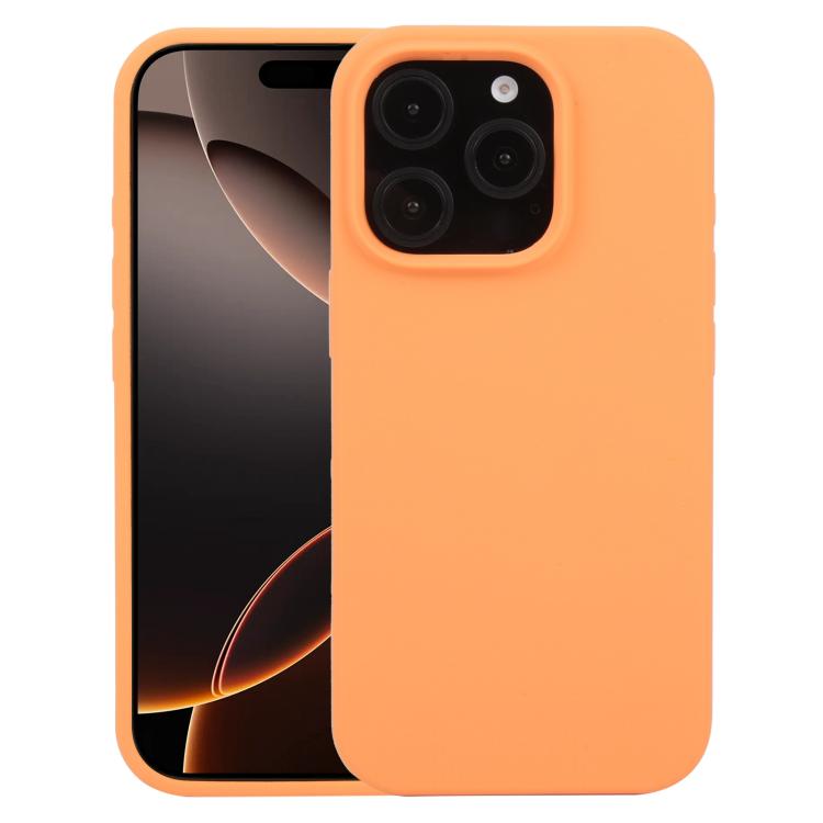 For iPhone 16 Pro Liquid Silicone Phone Case