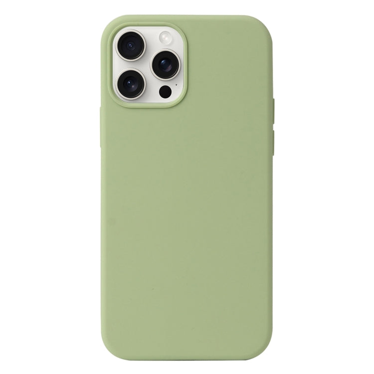 For iPhone 16 Pro Max Liquid Silicone Phone Case