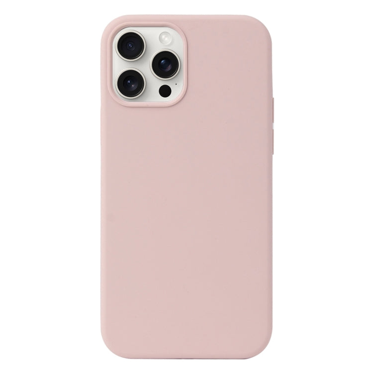 For iPhone 16 Pro Max Liquid Silicone Phone Case