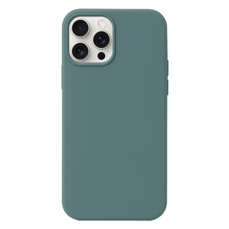 For iPhone 16 Pro Max Liquid Silicone Phone Case