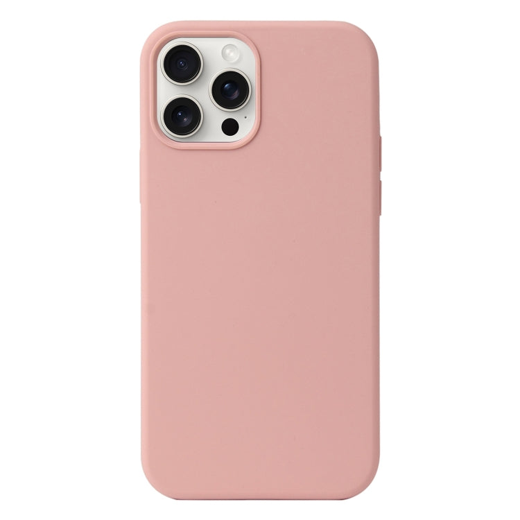 For iPhone 16 Pro Max Liquid Silicone Phone Case
