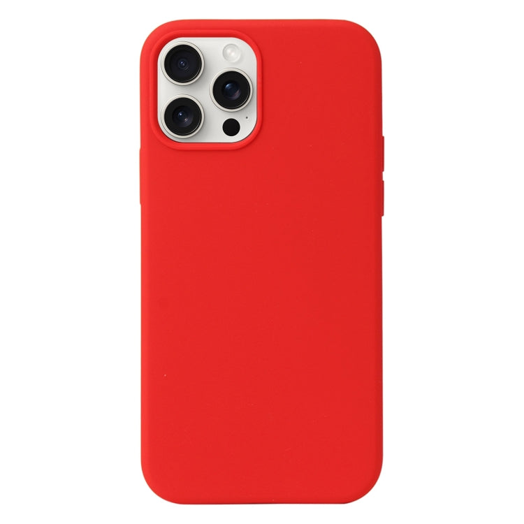 For iPhone 16 Pro Max Liquid Silicone Phone Case
