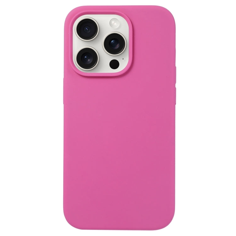 For iPhone 16 Pro Max Liquid Silicone Phone Case
