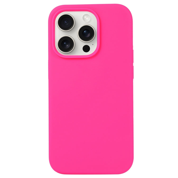 For iPhone 16 Pro Max Liquid Silicone Phone Case