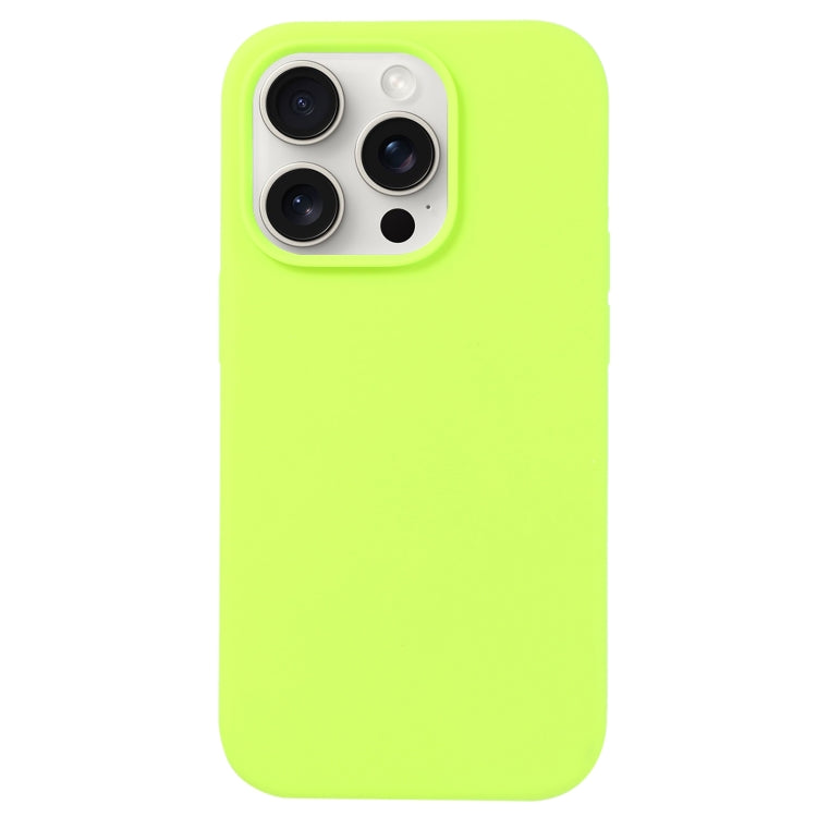 For iPhone 16 Pro Max Liquid Silicone Phone Case