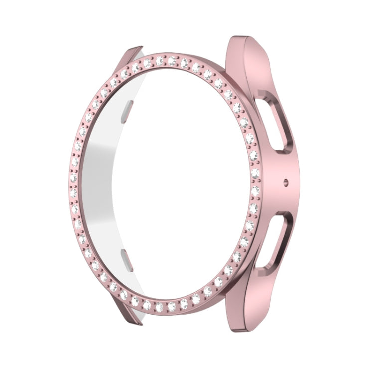 For Samsung Galaxy Watch FE 40mm Diamond Hollow PC Watch Protective Case