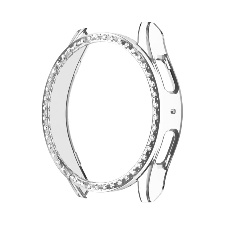 For Samsung Galaxy Watch FE 40mm Diamond Hollow PC Watch Protective Case