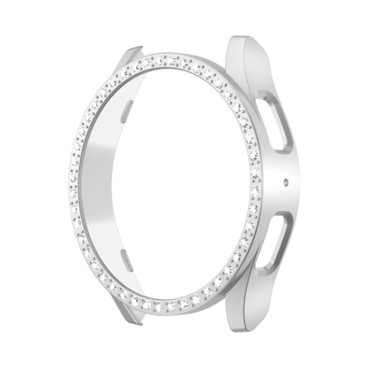 For Samsung Galaxy Watch FE 40mm Diamond Hollow PC Watch Protective Case