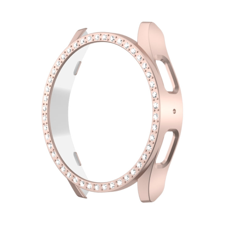 For Samsung Galaxy Watch FE 40mm Diamond Hollow PC Watch Protective Case