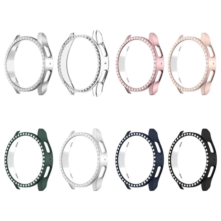 For Samsung Galaxy Watch FE 40mm Diamond Hollow PC Watch Protective Case