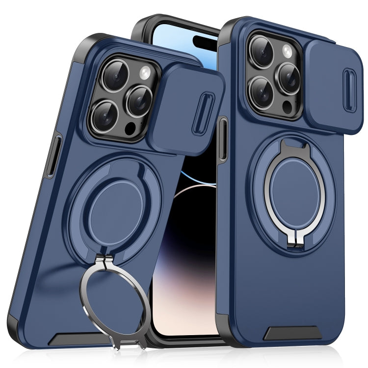 For iPhone 14 Pro Sliding Camshield Ring Holder Phone Case