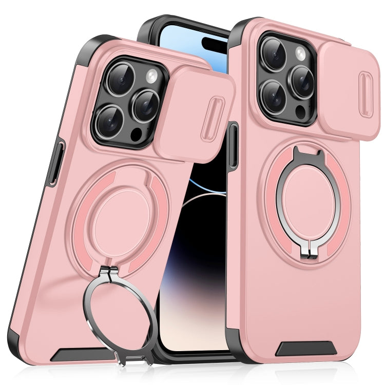 For iPhone 14 Pro Max Sliding Camshield Ring Holder Phone Case