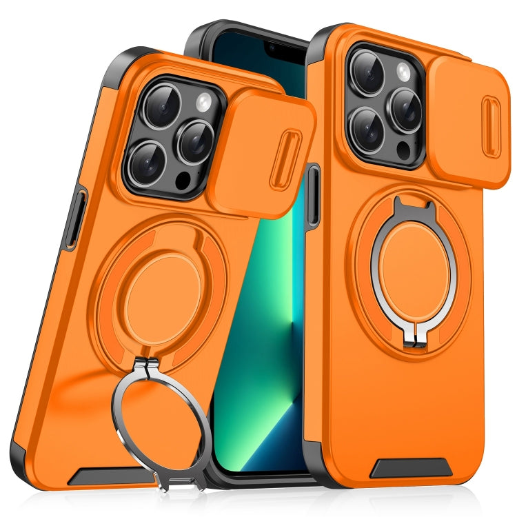 For iPhone 13 Pro Max Sliding Camshield Ring Holder Phone Case