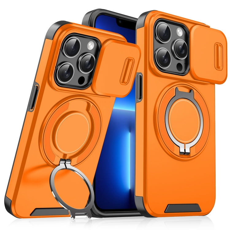 For iPhone 13 Pro Sliding Camshield Ring Holder Phone Case