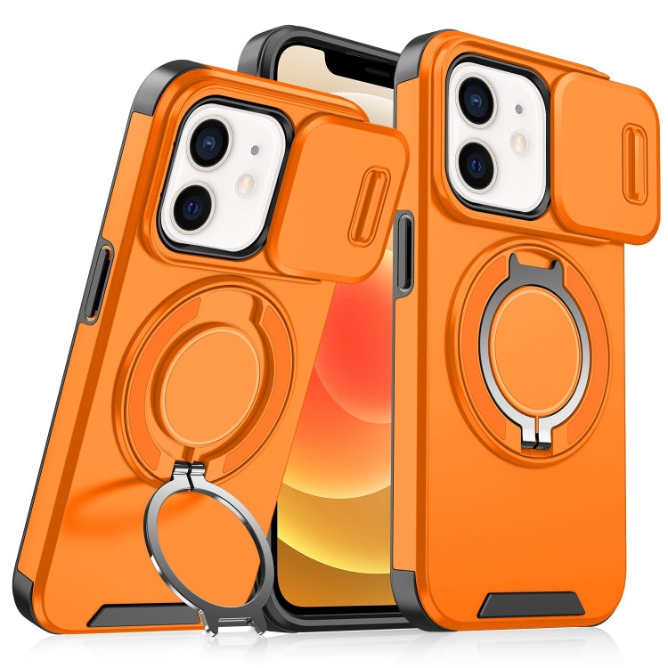 For iPhone 12 Sliding Camshield Ring Holder Phone Case