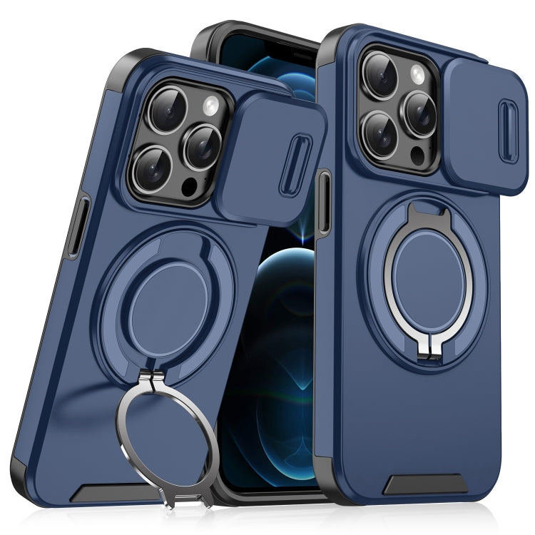 For iPhone 12 Pro Max Sliding Camshield Ring Holder Phone Case