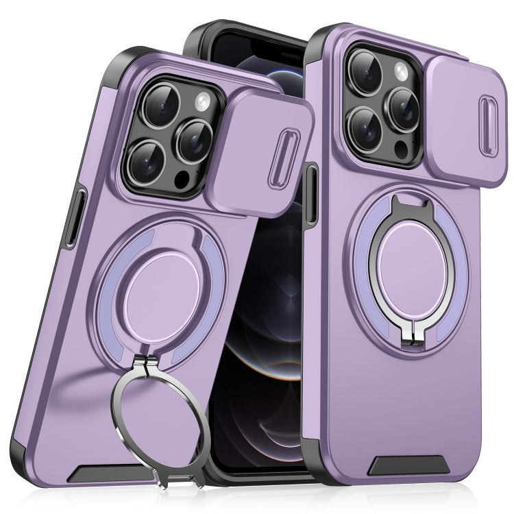 For iPhone 12 Pro Sliding Camshield Ring Holder Phone Case
