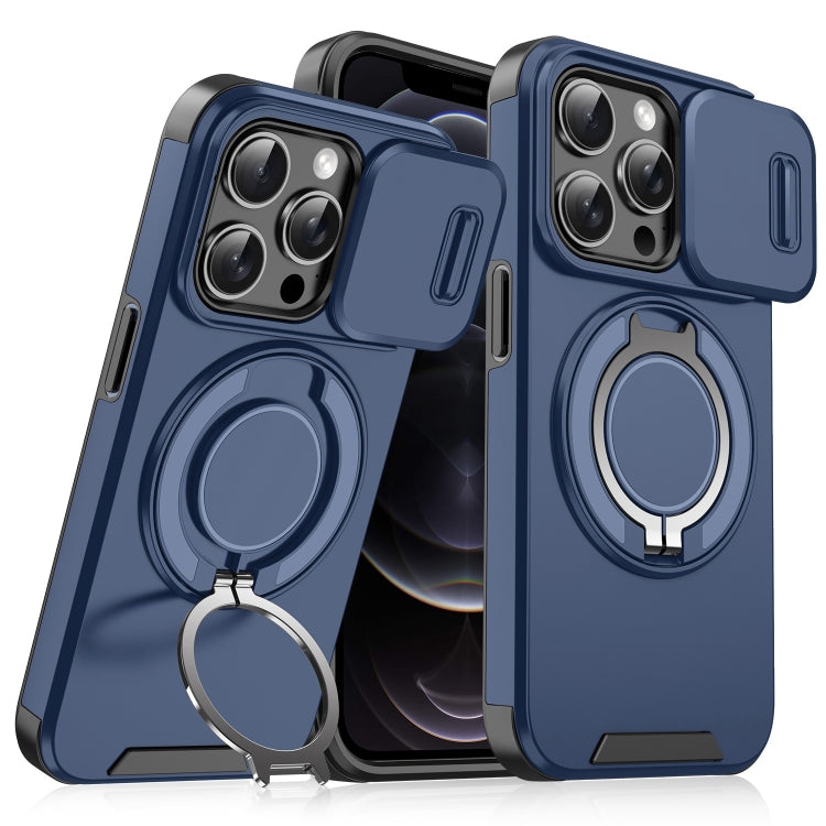 For iPhone 12 Pro Sliding Camshield Ring Holder Phone Case