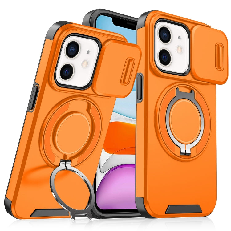 For iPhone 11 Sliding Camshield Ring Holder Phone Case