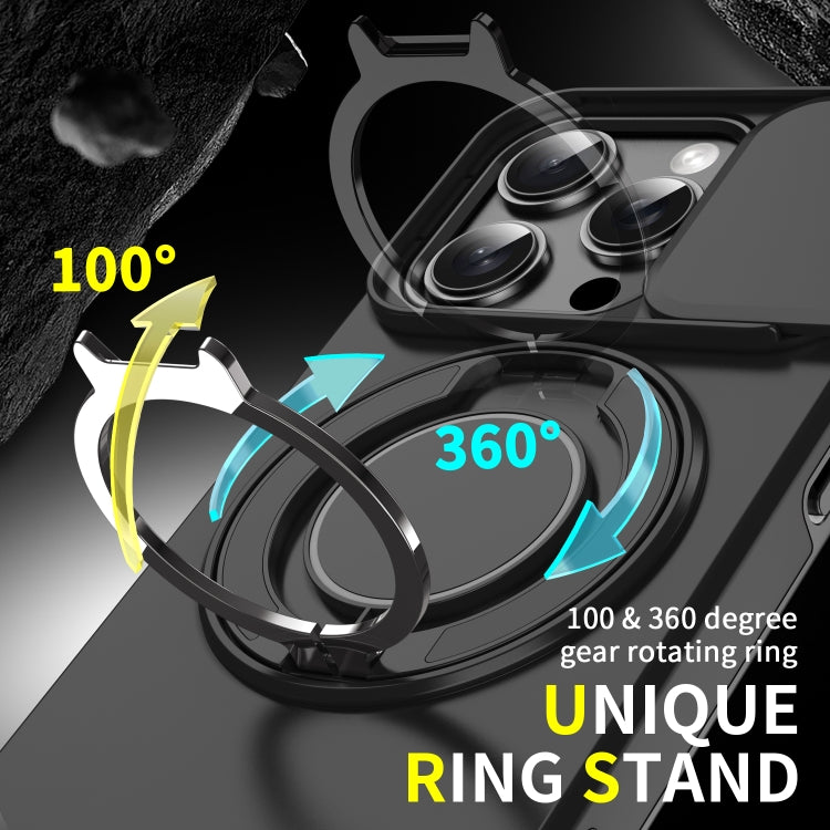 For iPhone 12 Pro Sliding Camshield Ring Holder Phone Case
