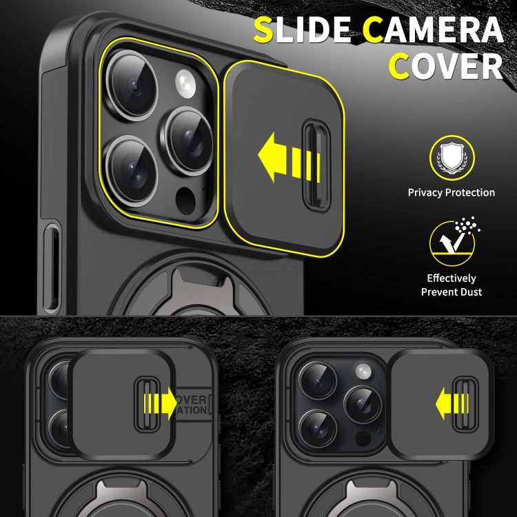 For iPhone 13 Sliding Camshield Ring Holder Phone Case