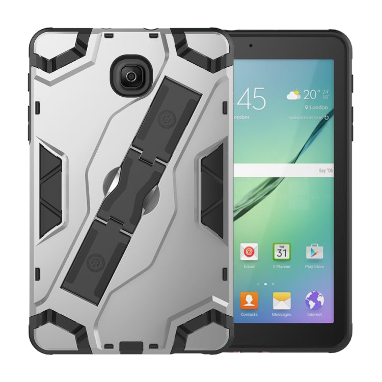 For Samsung Galaxy Tab A 8.0 (2018) T387 Escort Series TPU + PC Shockproof Protective Case with Holder
