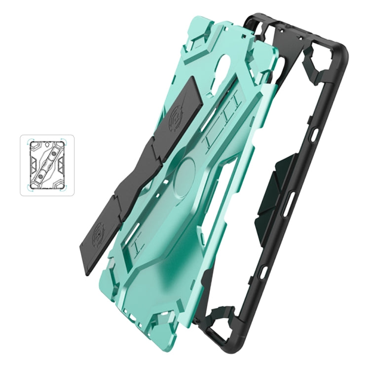 For Samsung Galaxy Tab A 10.5 T590/T595 Escort Series TPU + PC Shockproof Protective Case with Holder