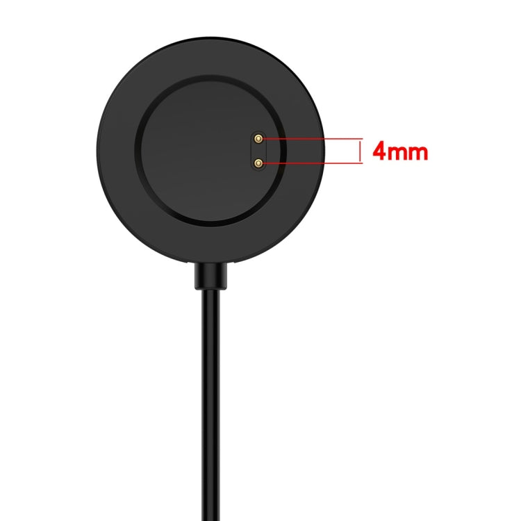 For SKG V9 / V9 Pro Smart Watch Magnetic Charging Cable, Length: 1m - Black
