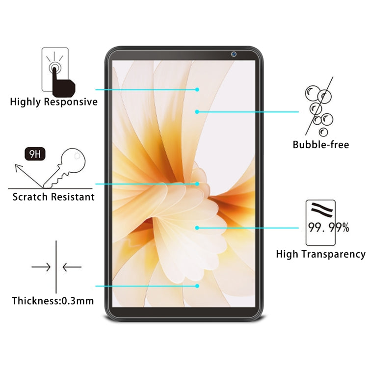 For HiGrace Kids Tablet 7 9H 0.3mm Explosion-proof Tempered Glass Film