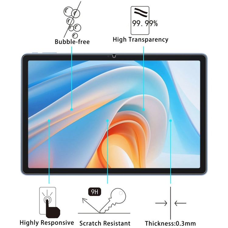 For itel Vista Tab 30 11 9H 0.3mm Explosion-proof Tempered Glass Film